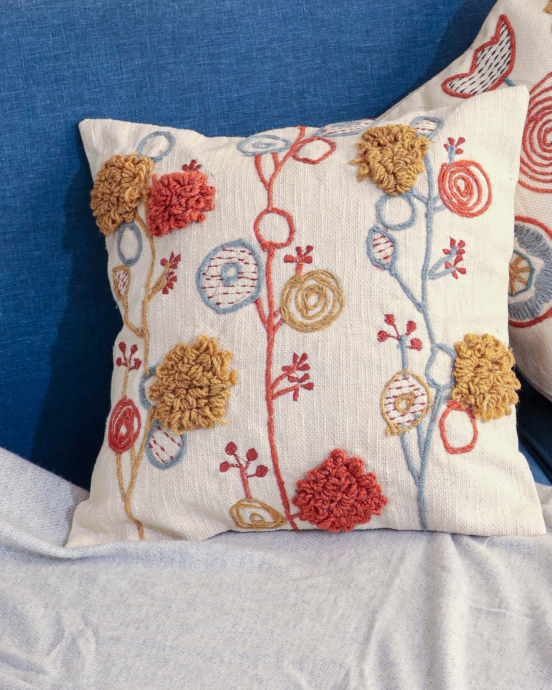 Floral Stem Bespoke  Cushion