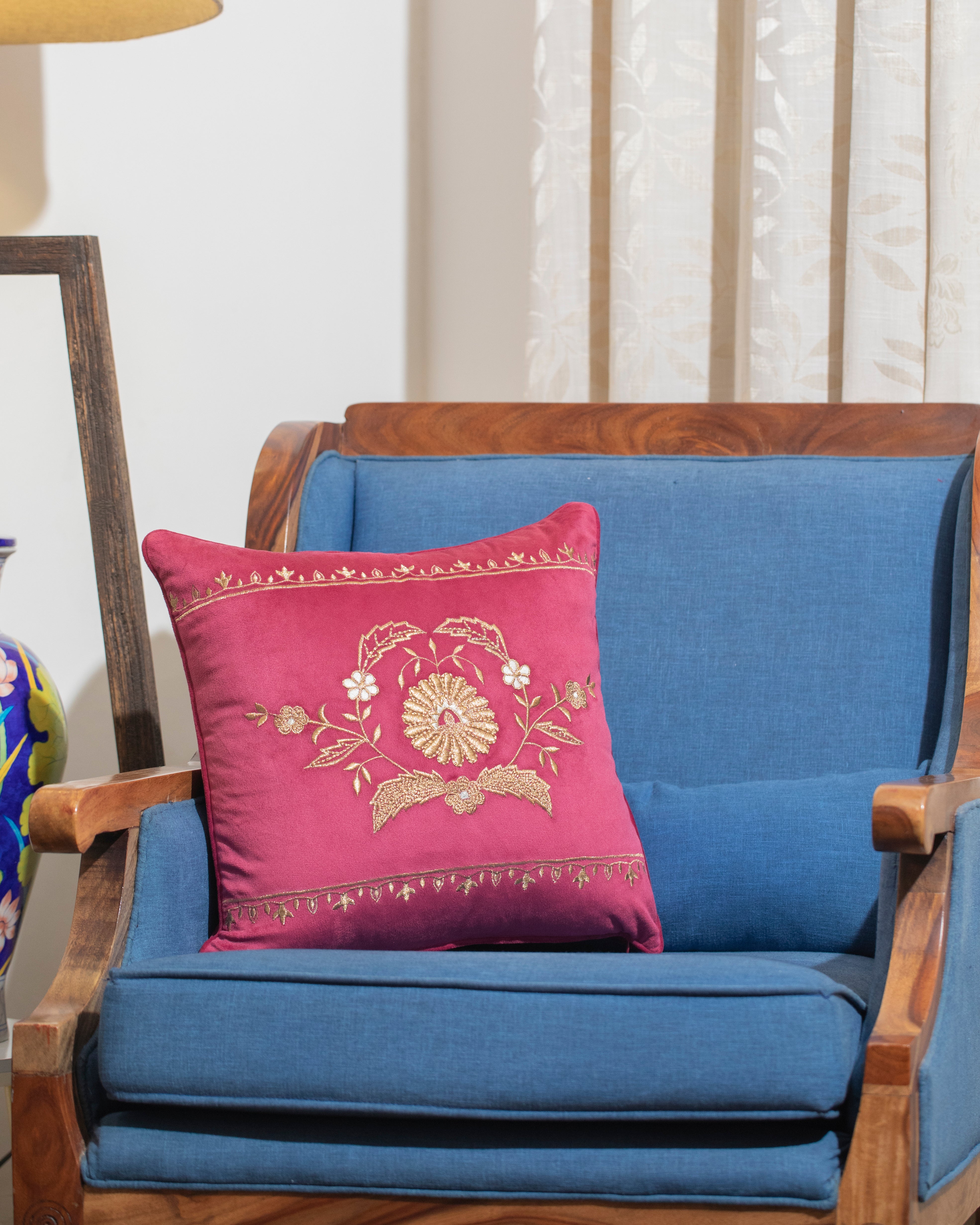 Royal Splendour- Velvet Maroon