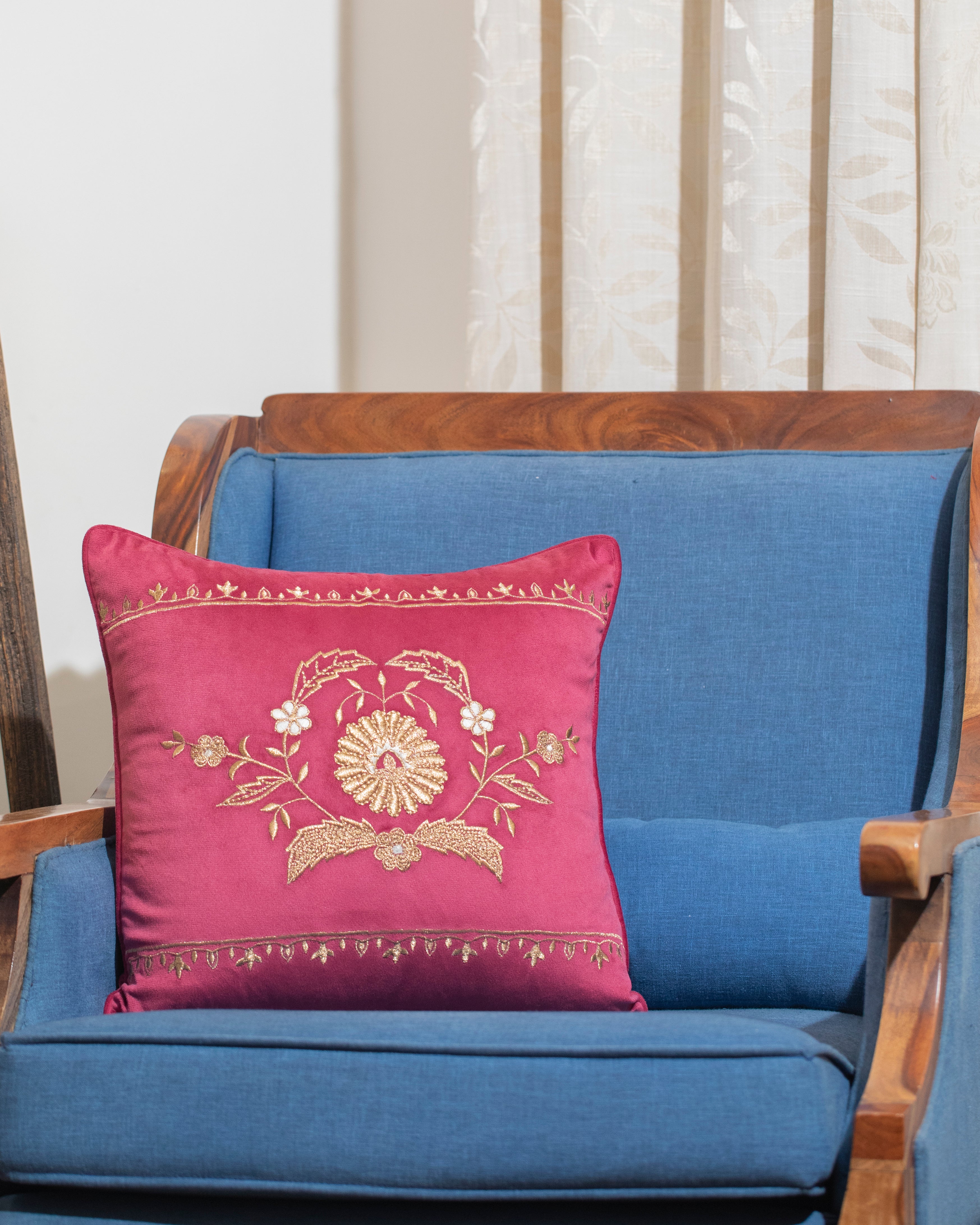 Royal Splendour- Velvet Maroon
